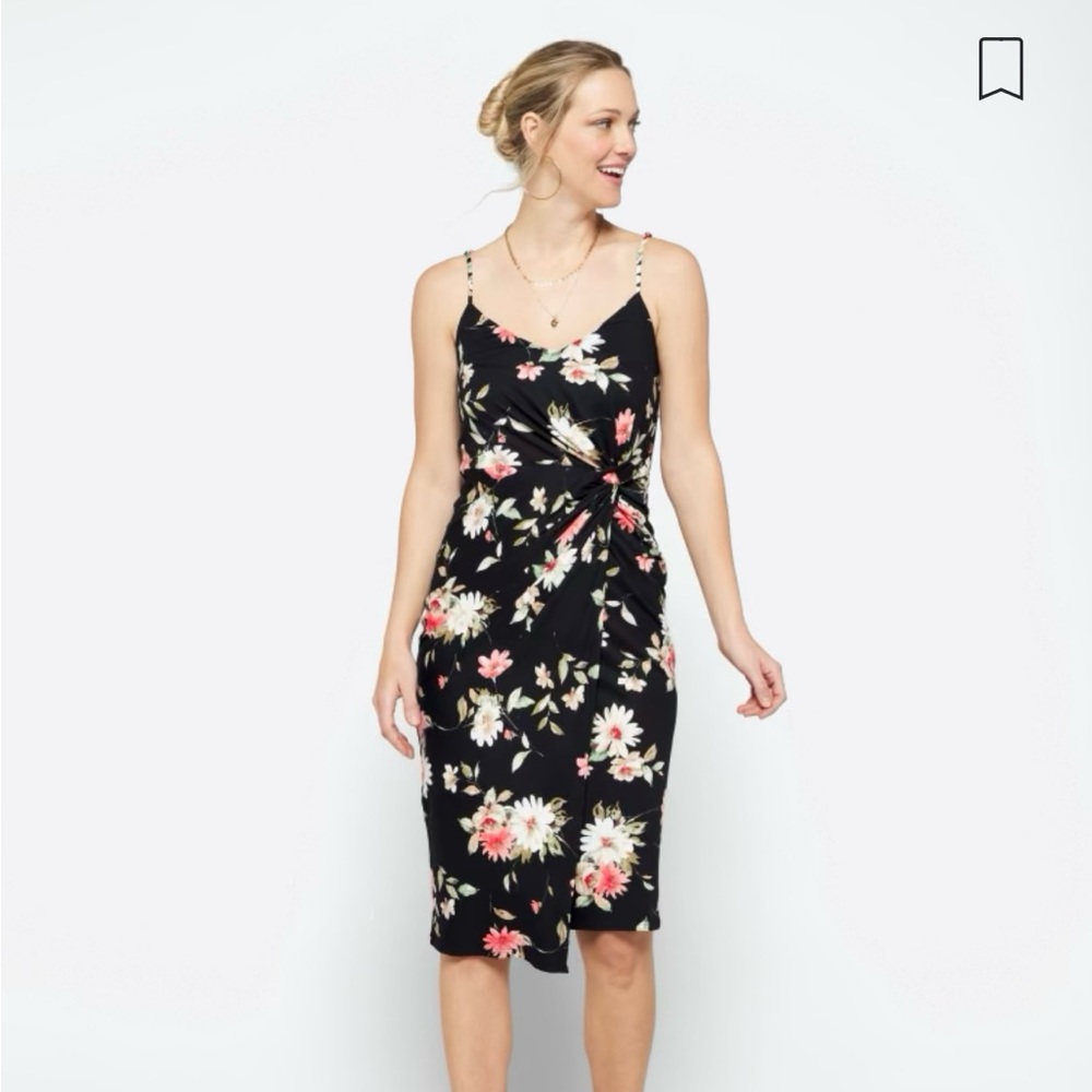 Fitted Midi Dress